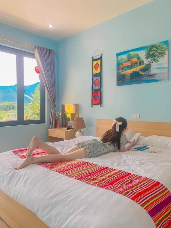 An Huy Homestay Mai Châu Bagian luar foto