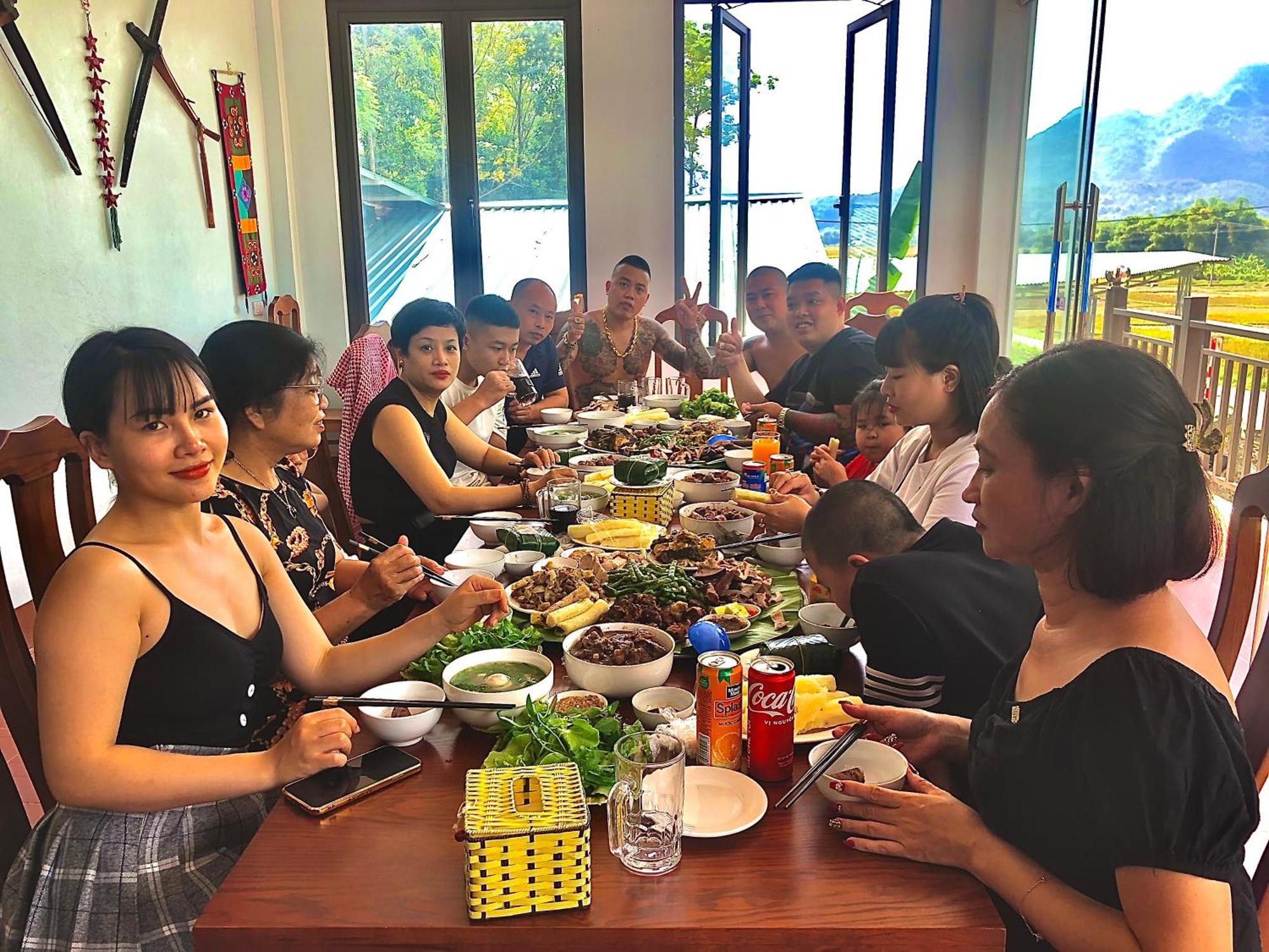 An Huy Homestay Mai Châu Bagian luar foto