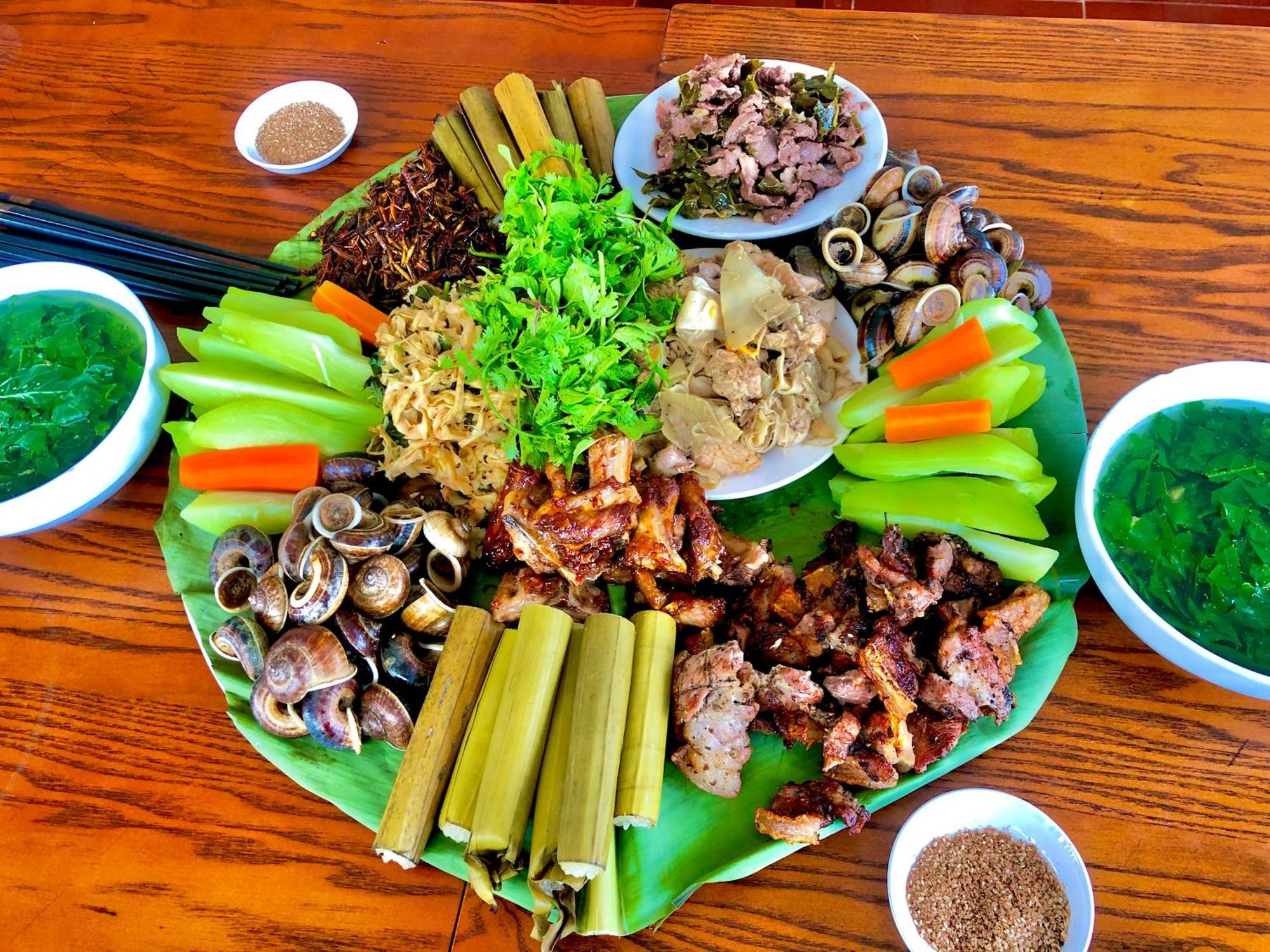 An Huy Homestay Mai Châu Bagian luar foto