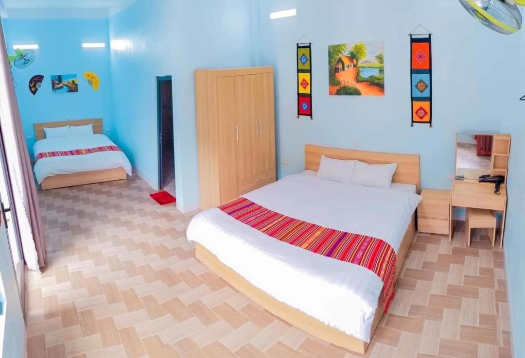 An Huy Homestay Mai Châu Bagian luar foto