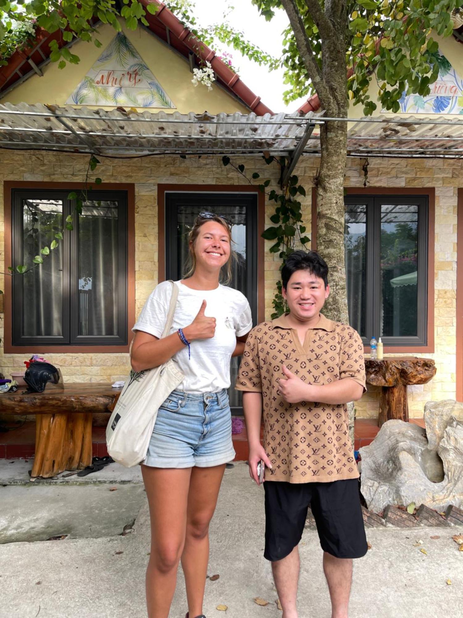 An Huy Homestay Mai Châu Bagian luar foto